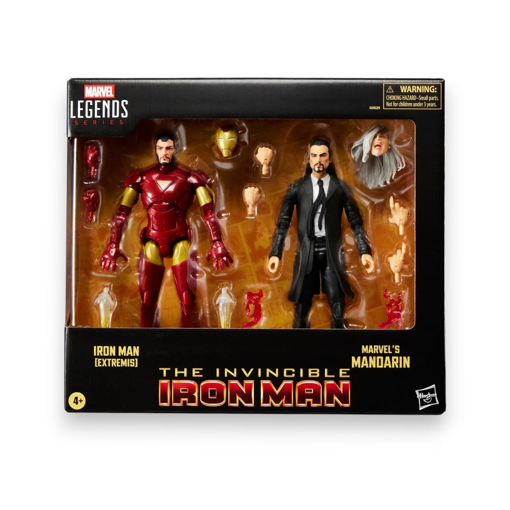 Marvel Legends The Invincible Iron Man - Iron Man Extremis & Marvel's Mandarin 2-Pack Exclusive