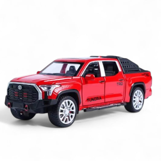 Toyota Tundra TRD Rojo Luces y Sonido 1/32