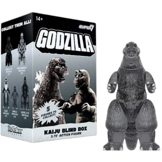 ReAction: Godzilla - Kaiju Blind Box Series 2 Silver Screen