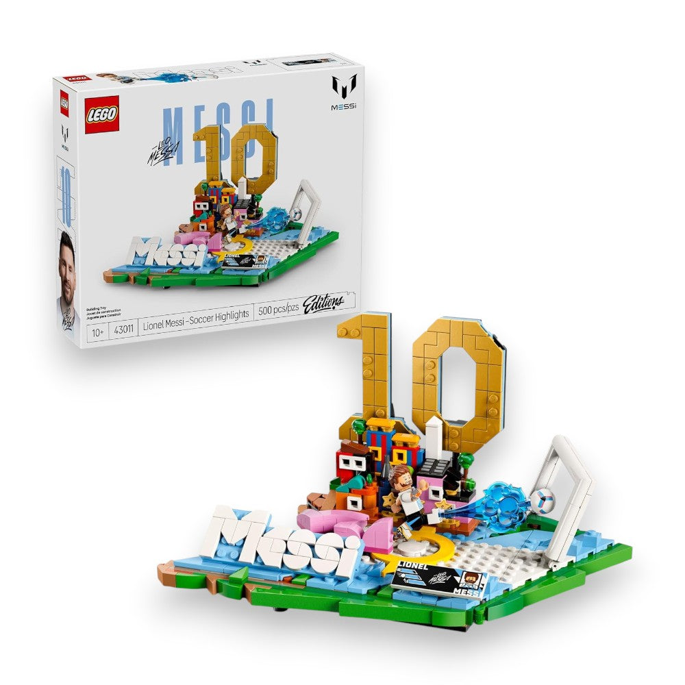 Lego Editions 43011 Lionel Messi Fenómenos Del Fútbol (500 piezas)
