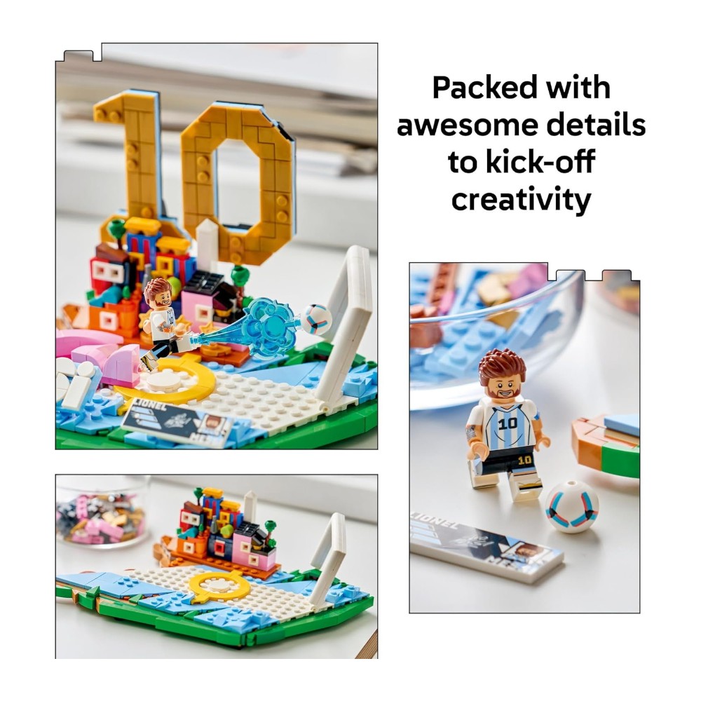 Lego Editions 43011 Lionel Messi Fenómenos Del Fútbol (500 piezas)