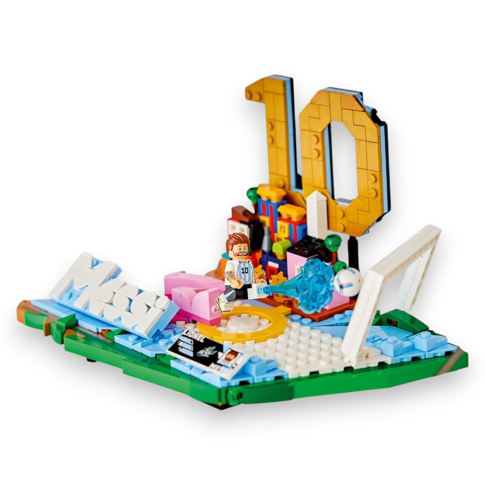 Lego Editions 43011 Lionel Messi Fenómenos Del Fútbol (500 piezas)