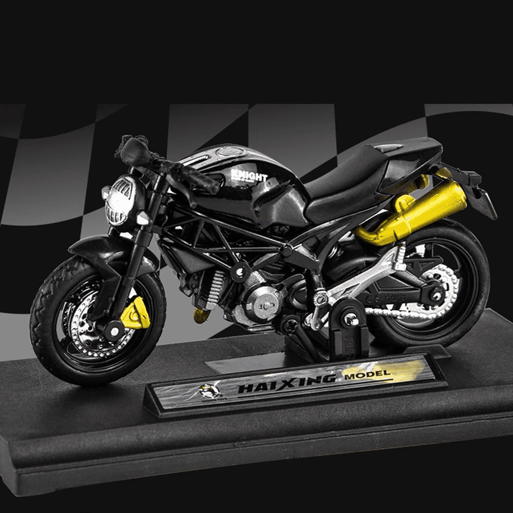 Motocicleta Monster Black 1/18