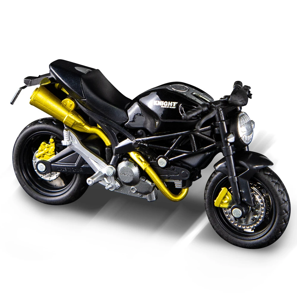 Motocicleta Monster Black 1/18