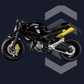 Motocicleta Monster Black 1/18