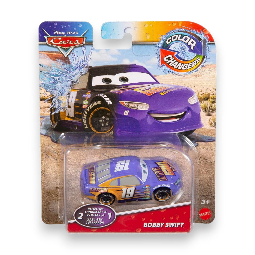Disney Pixar Cars Color Changers Bobby Swift 1/55