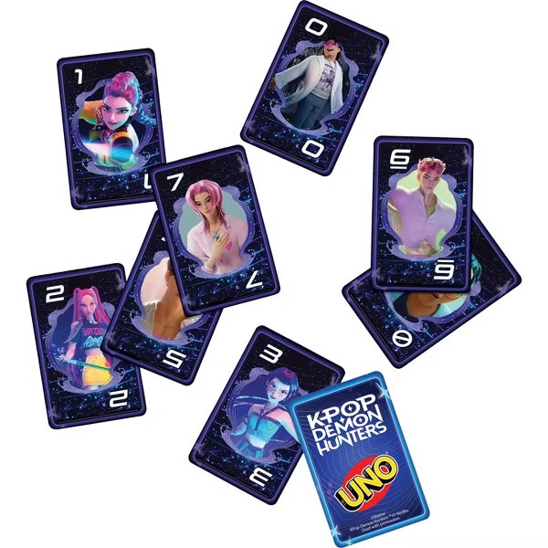Juego de Cartas UNO: K-Pop Demon Hunters (Edición Especial de Netflix)