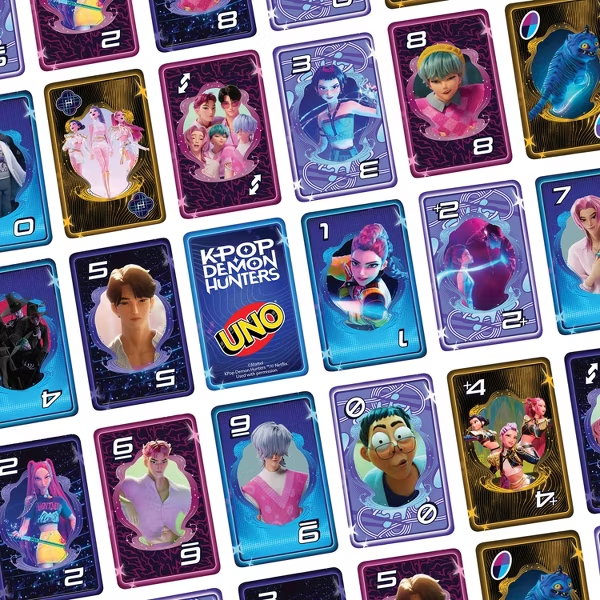 Juego de Cartas UNO: K-Pop Demon Hunters (Edición Especial de Netflix)
