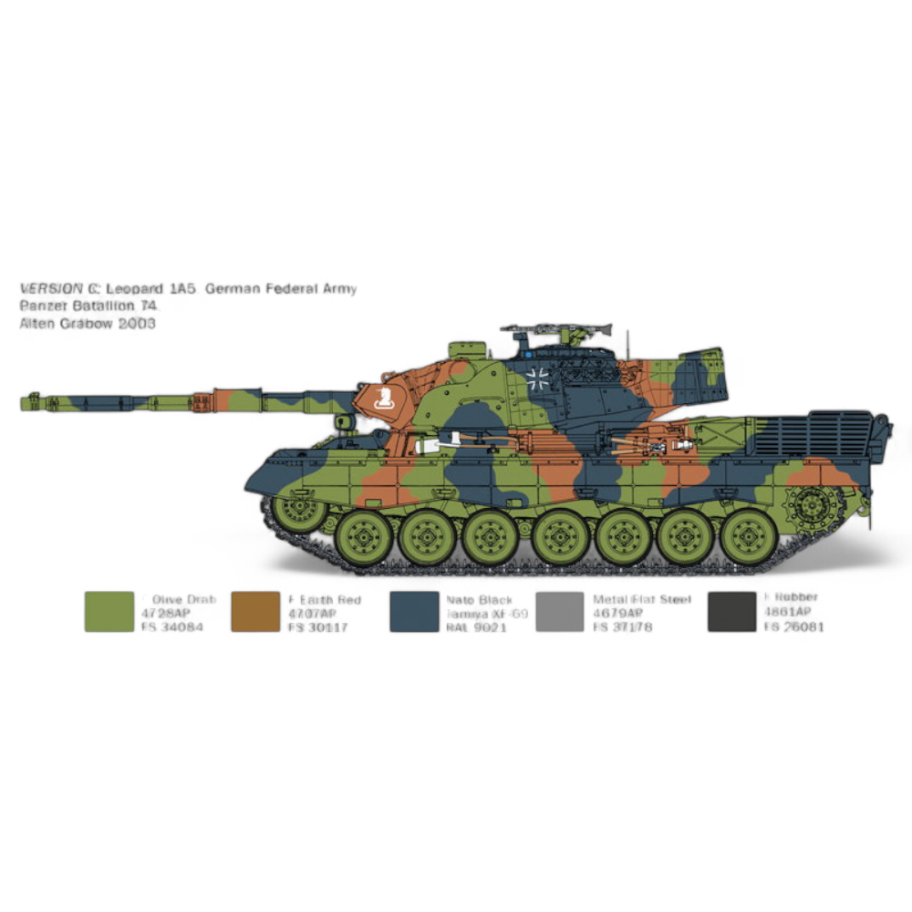 Leopard 1A5 Model Kit 1/35