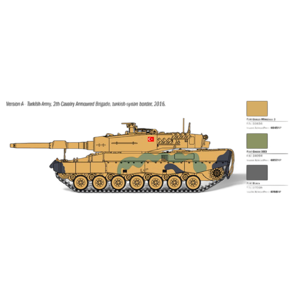 Leopard 2A4 Model Kit 1/35