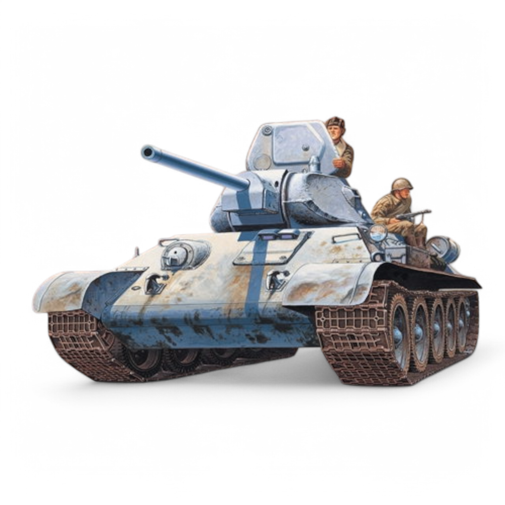 T-34/76 m42 Model Kit 1/72