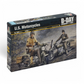 U.S. Motorcycles WWII Model Kit 1/35