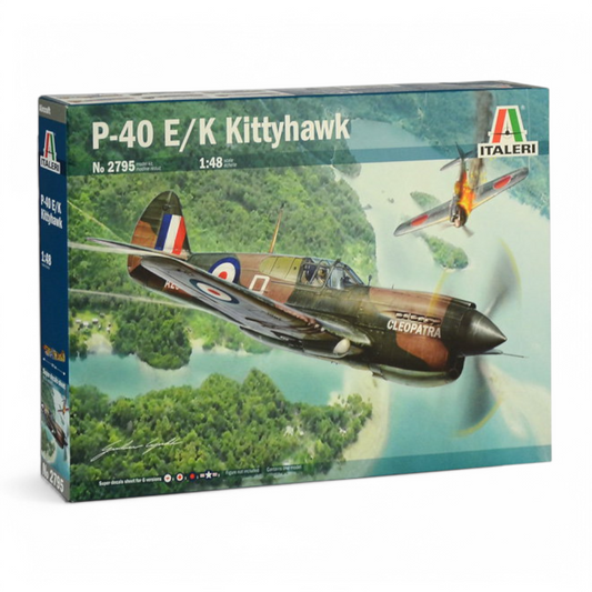 P-40 E/K Kittyhawk Model Kit 1/48