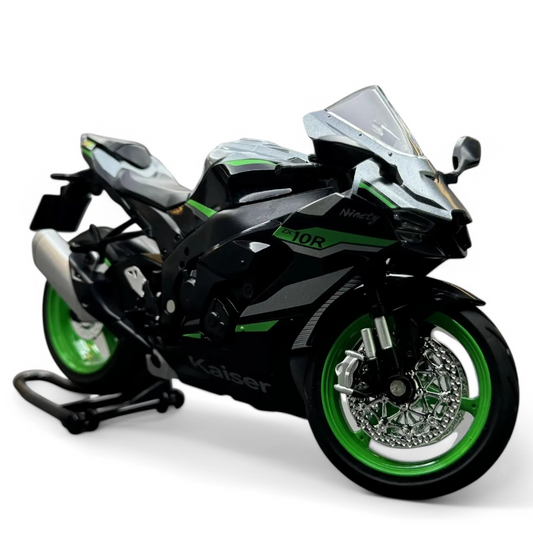 Kawazaki Ninja ZX-10R Negro 1/12