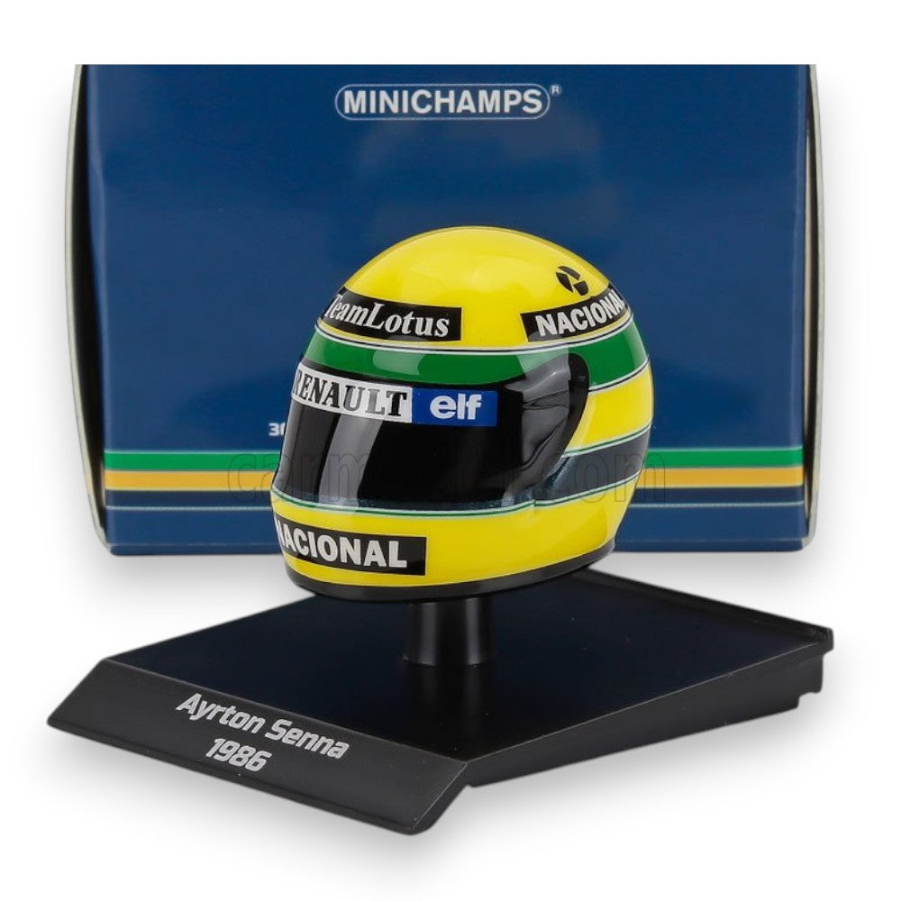 Casco Ayrton Senna 1986 1/10