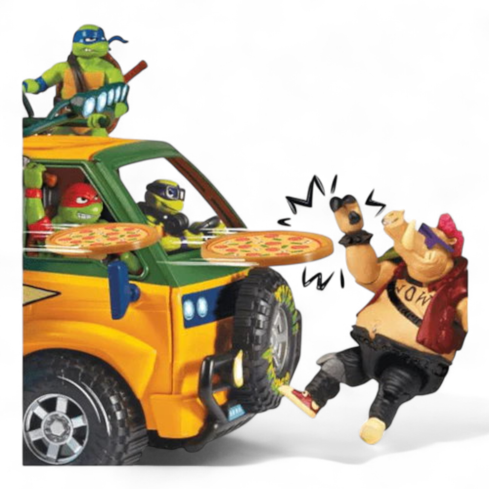 TMNT: Mutant Mayhem Pizzafire Delivery Van