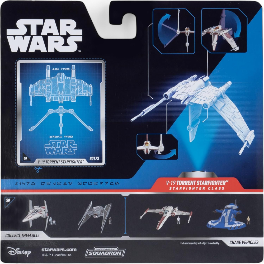 Micro Galaxy Squadron V-19 Torrent Starfighter