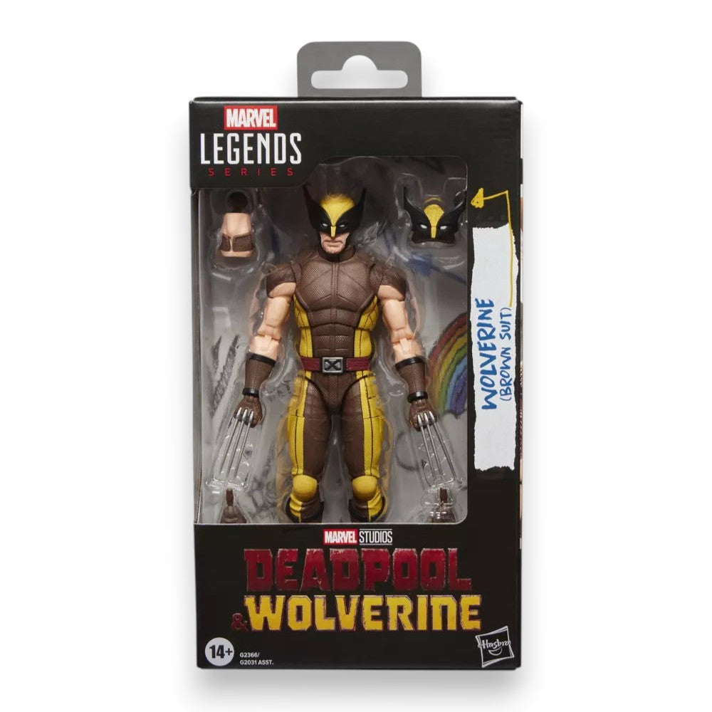 Marvel Legends Series Wolverine Brown Suit