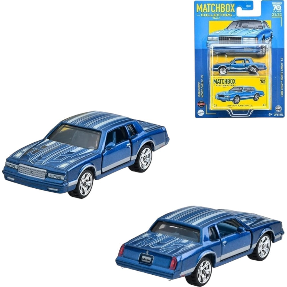 Matchbox Collectors N°21 1988 Chevy Monte Carlo LS 1/64