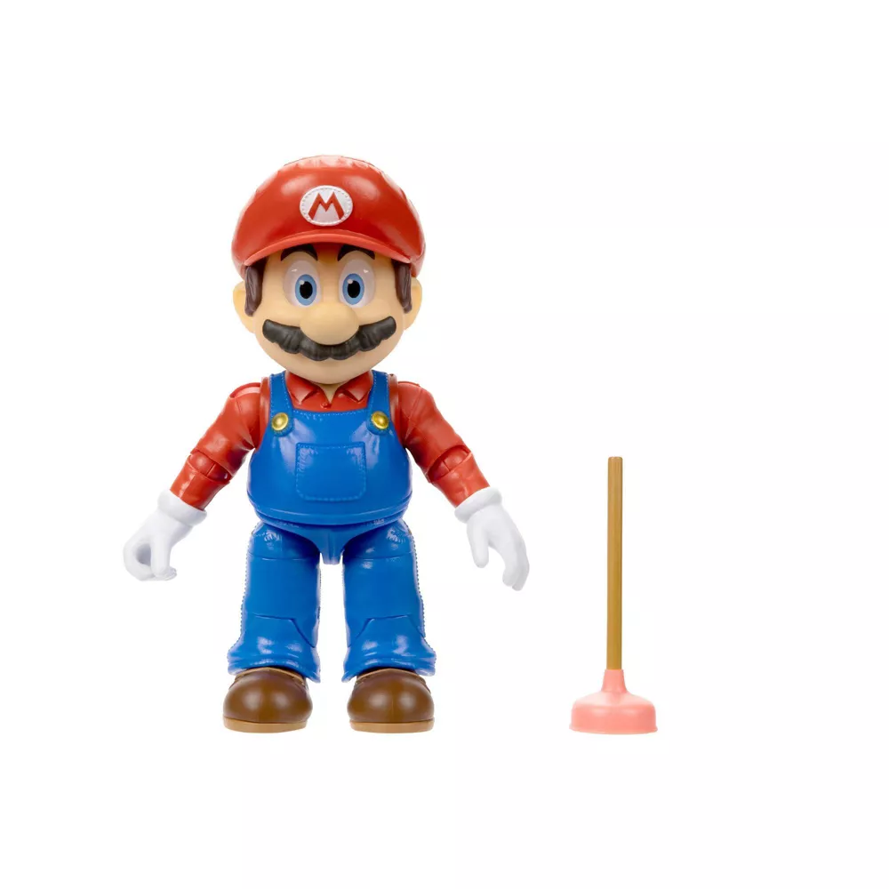 Nintendo The Super Mario Bros. Movie Mario & Plunger