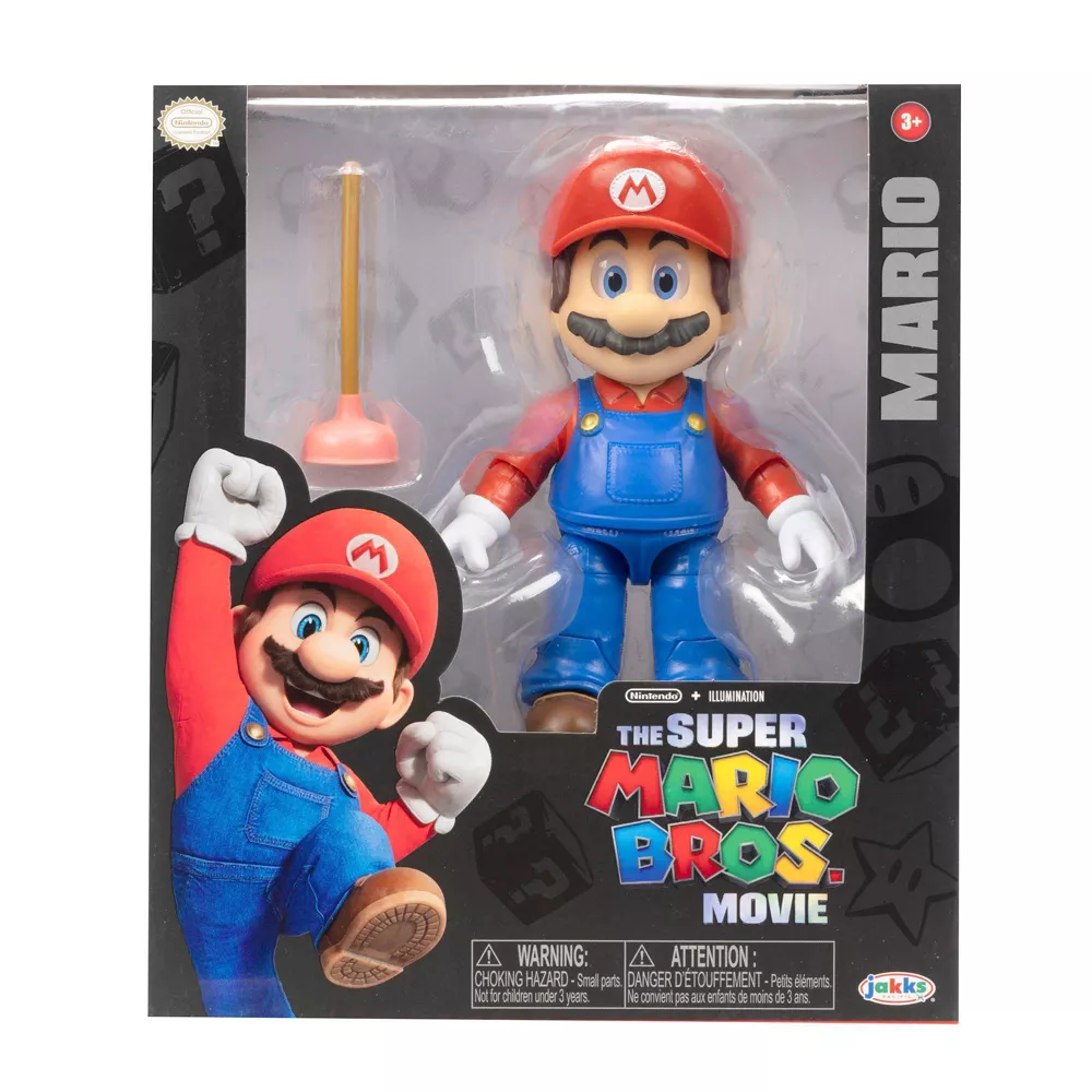 Nintendo The Super Mario Bros. Movie Mario & Plunger
