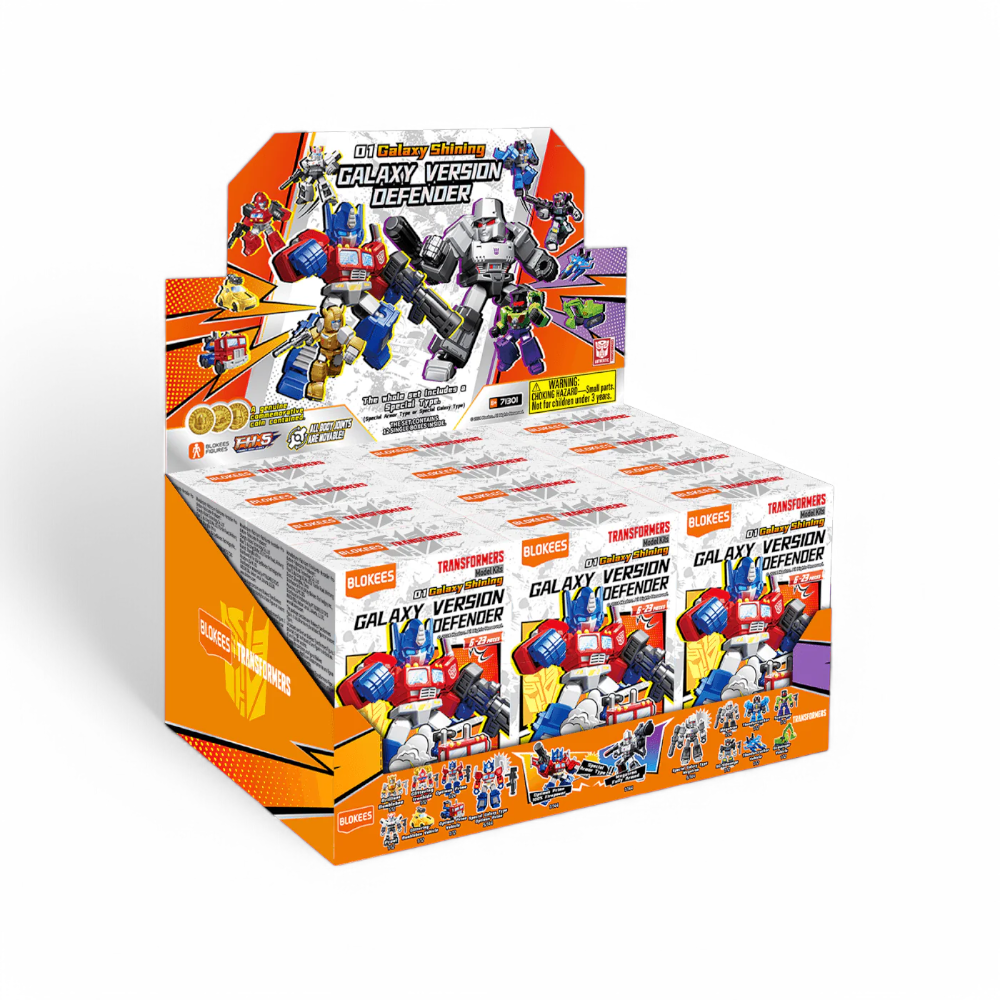 Blokees Figures Transformers Defender Version 01 Shattered Alliance