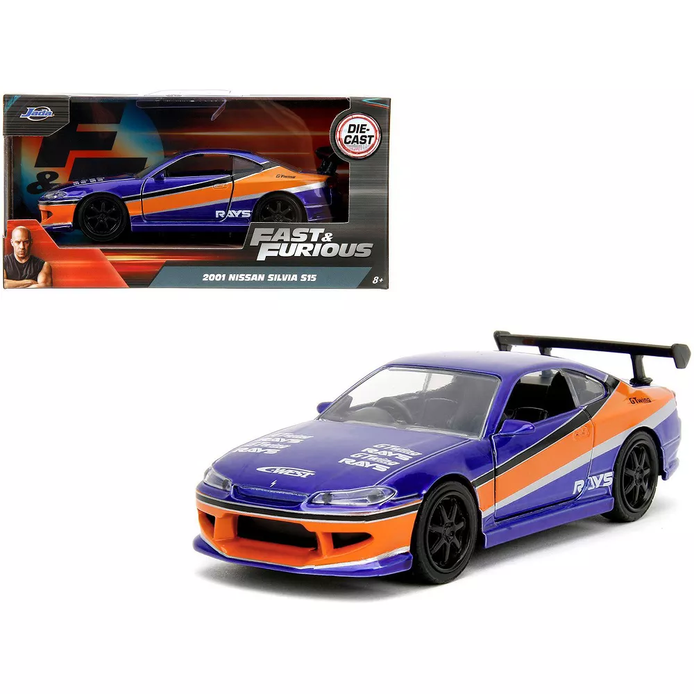 Fast & Furious - 2001 Nissan Silvia S15 1/32