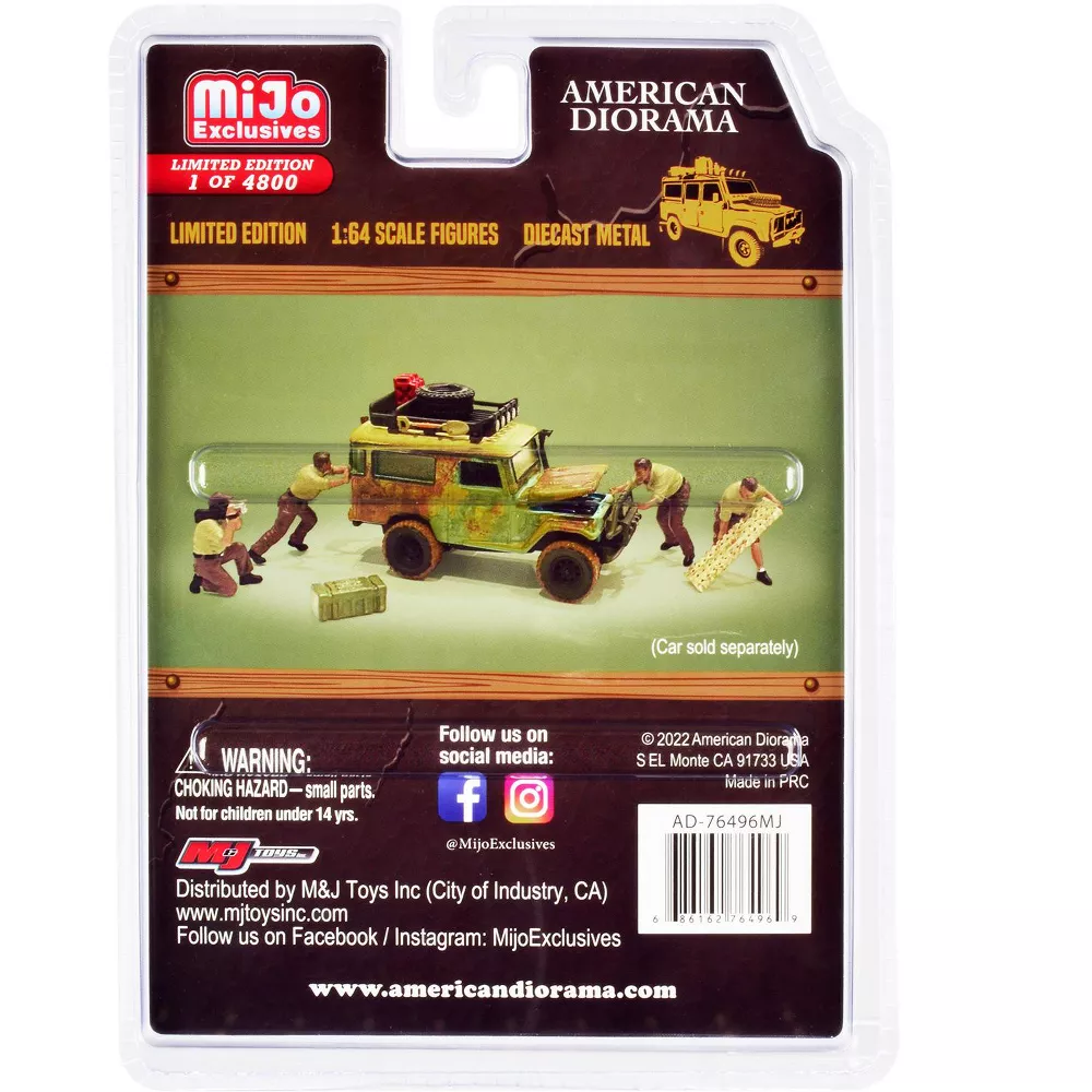 Set Diorama - Off Road Adventure 2 Limited Edition 1/64