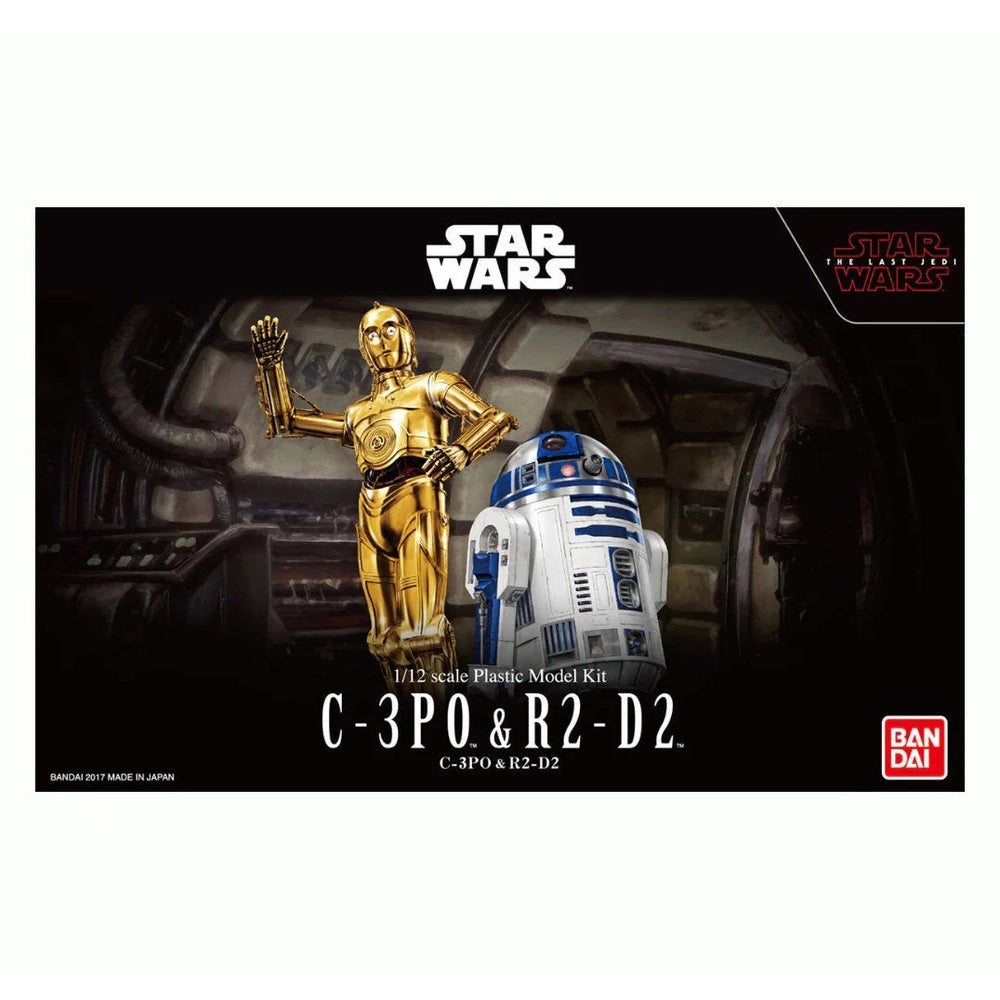 Star Wars  C-3PO & R2-D2 Model Kit 1/12