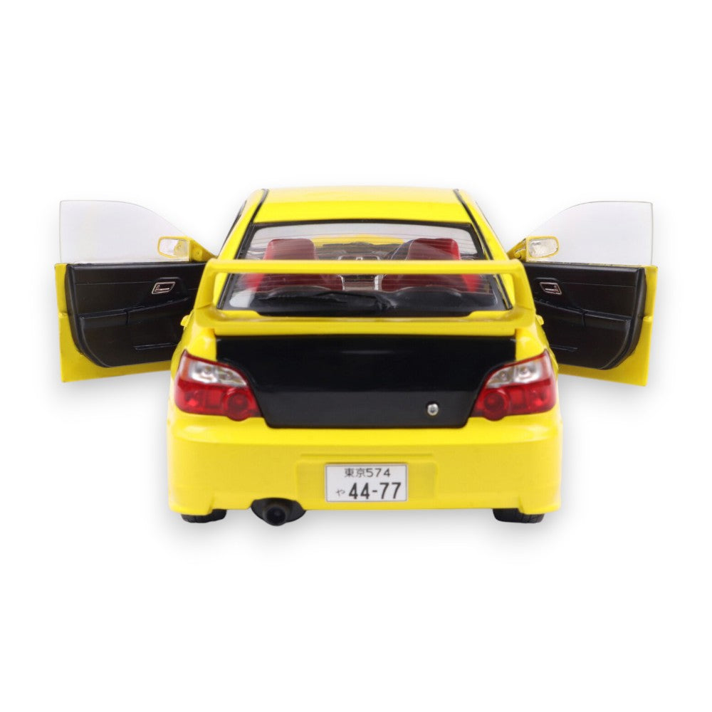 2003 Subaru Impreza WRX STI Yellow Street Fighter 1/18