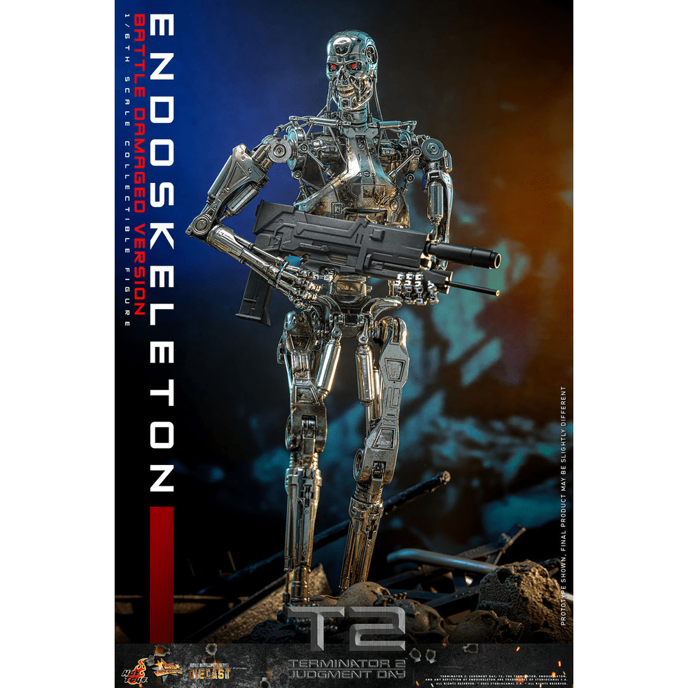 Endoskeleton Battle Damaged Version "Terminator 2: Judgment Day" 1/6