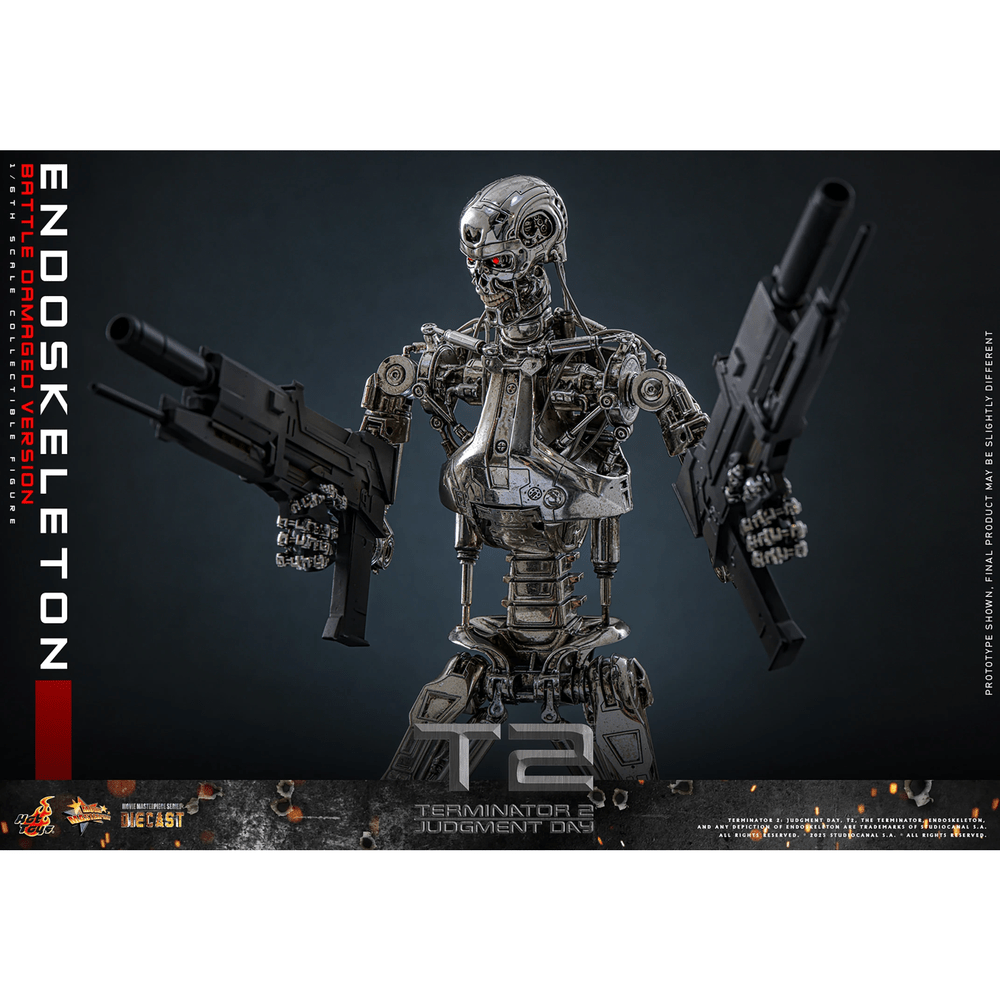 Endoskeleton Battle Damaged Version "Terminator 2: Judgment Day" 1/6