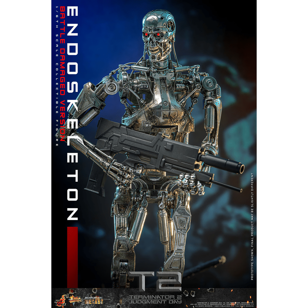 Endoskeleton Battle Damaged Version "Terminator 2: Judgment Day" 1/6