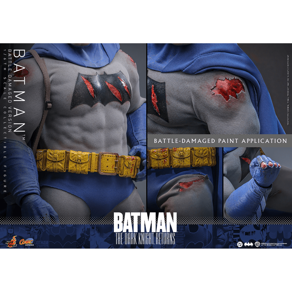 Batman Battle Damaged Version "The Dark Knight Returns Part 2"