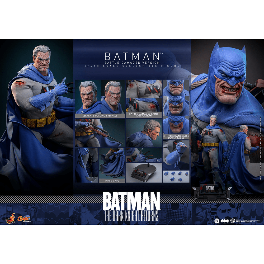 Batman Battle Damaged Version "The Dark Knight Returns Part 2"