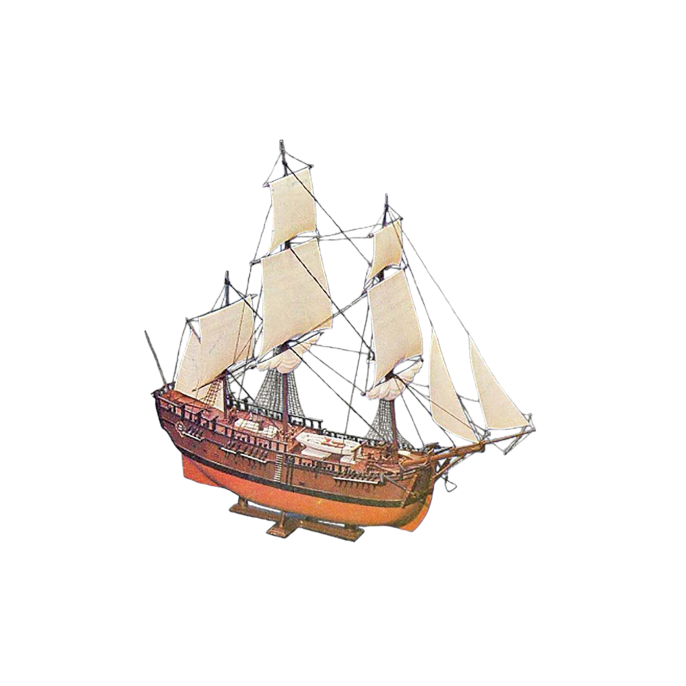 Endeavour Bark & Captain Cook 250th Anniversary Model Kit 1/120