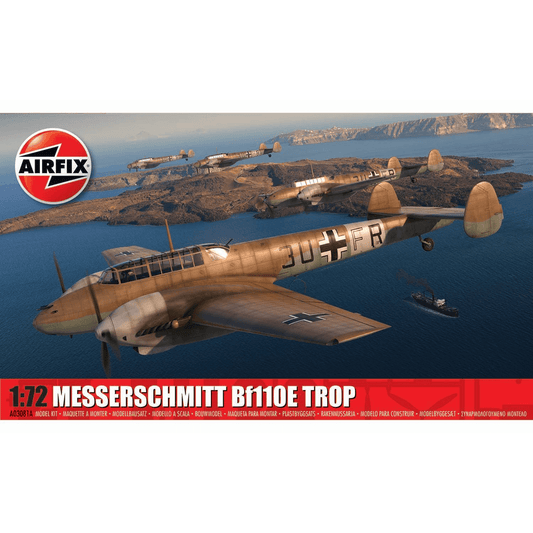 Messerschmitt Bf110E/E-2 TROP Model Kit 1/72