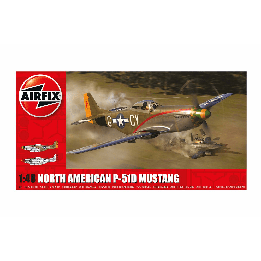 North American P-51D Mustang Model Kit 1/48