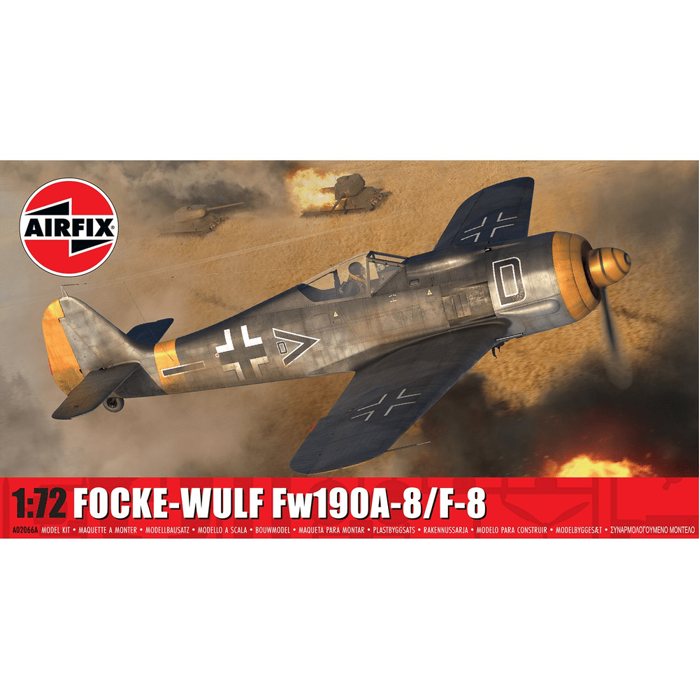 Focke-Wulf Fw190A-8/F-8 Model Kit 1/72