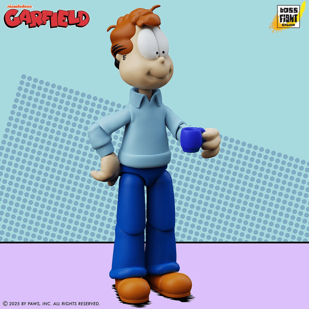 Garfield Wave 2 Jon Arbuckle Deluxe