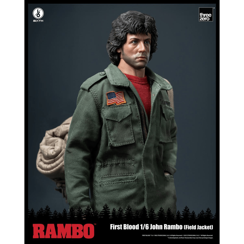 Rambo: First Blood John Rambo Field Jacket 1/6