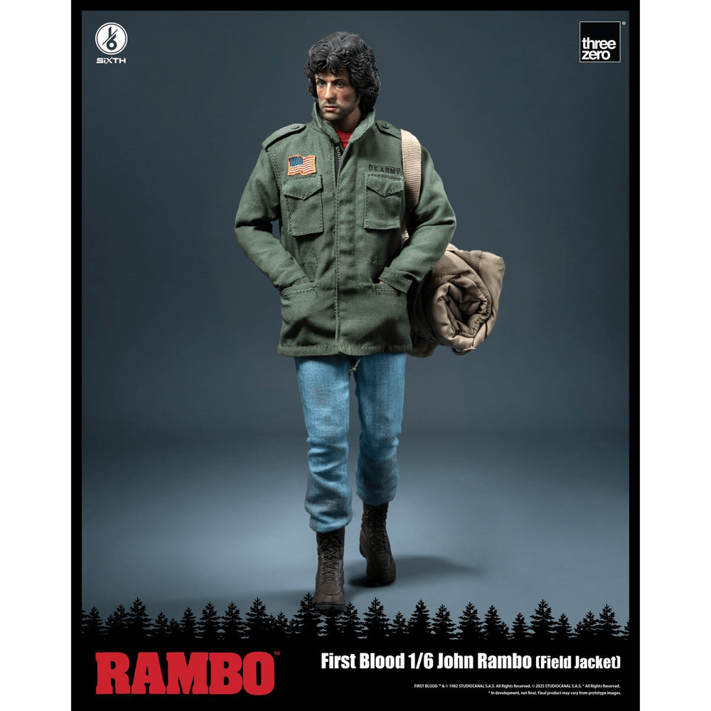 Rambo: First Blood John Rambo Field Jacket 1/6