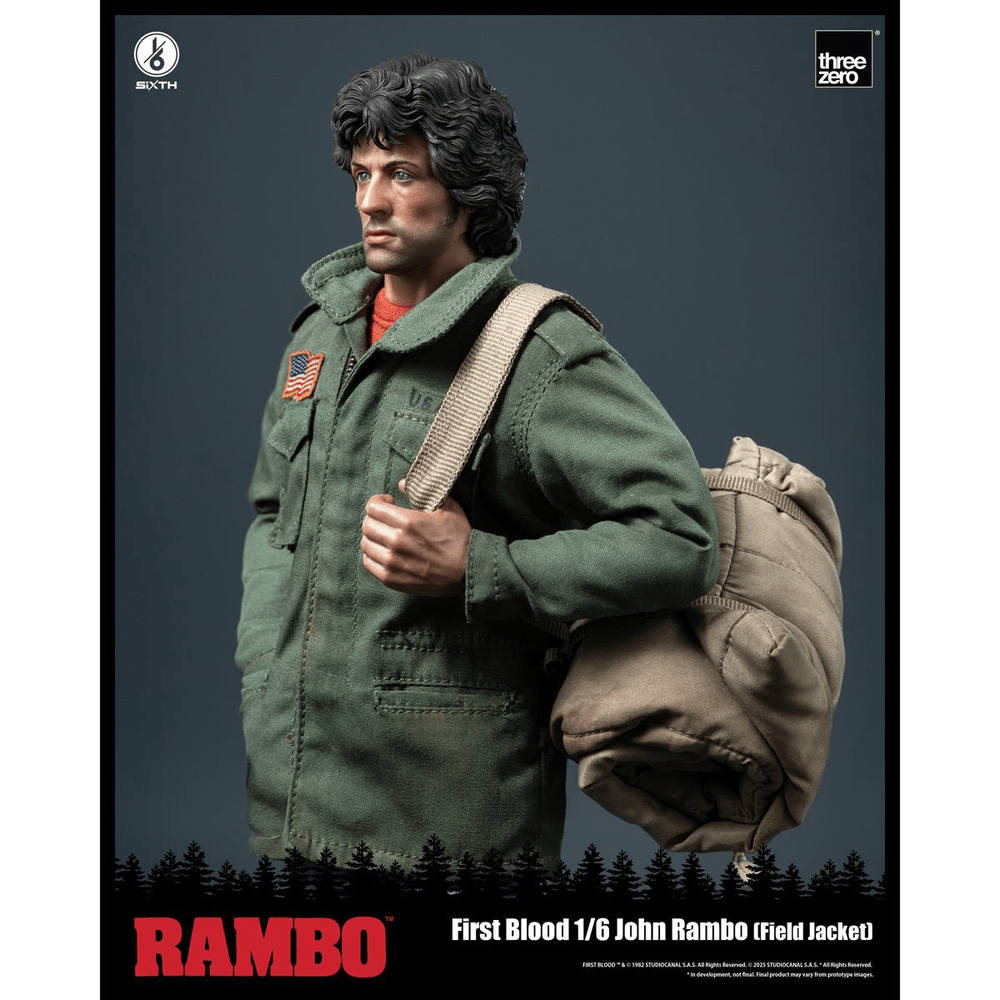 Rambo: First Blood John Rambo Field Jacket 1/6