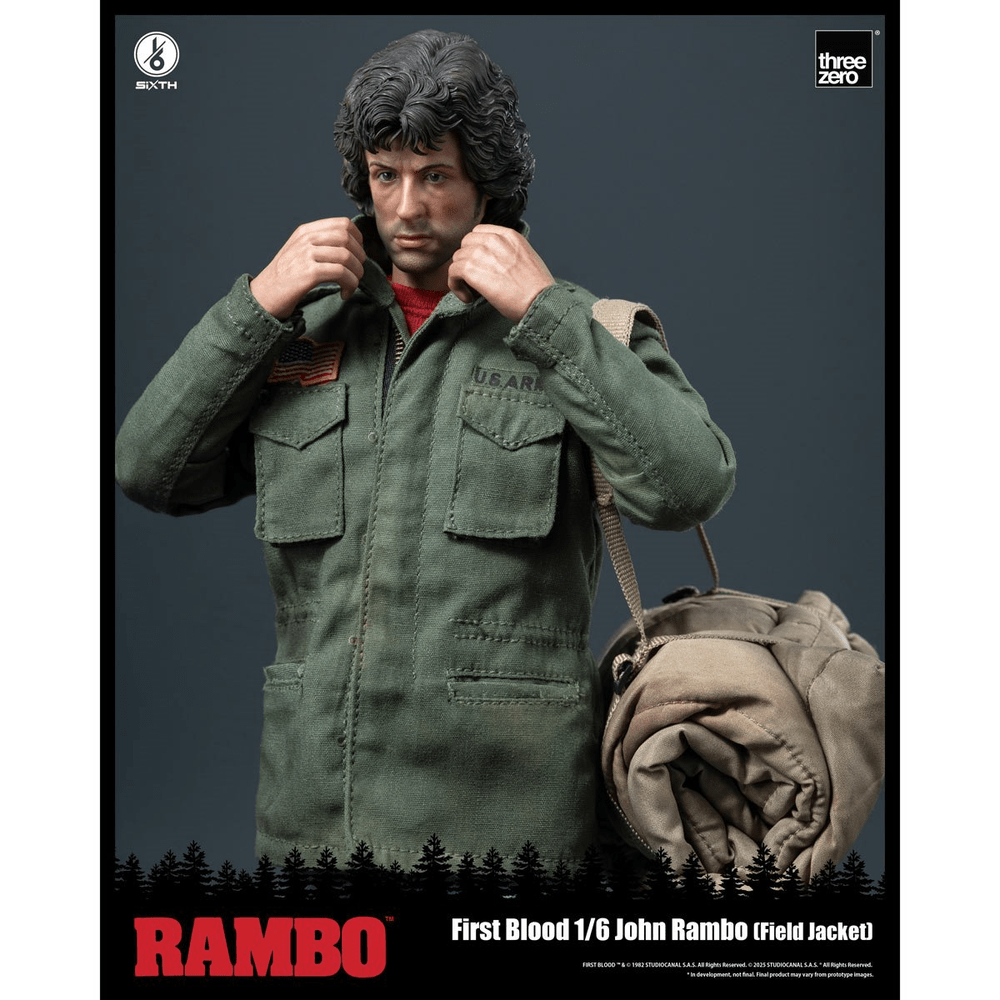 Rambo: First Blood John Rambo Field Jacket 1/6