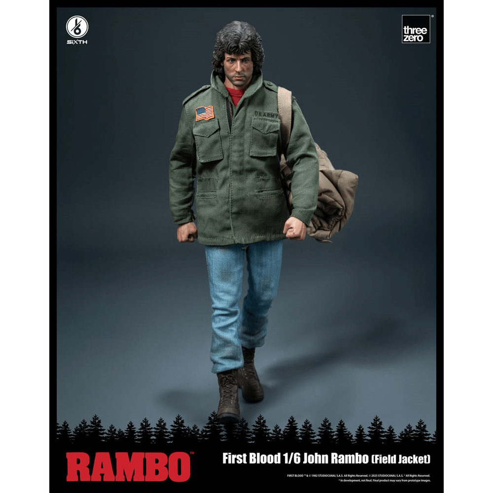 Rambo: First Blood John Rambo Field Jacket 1/6