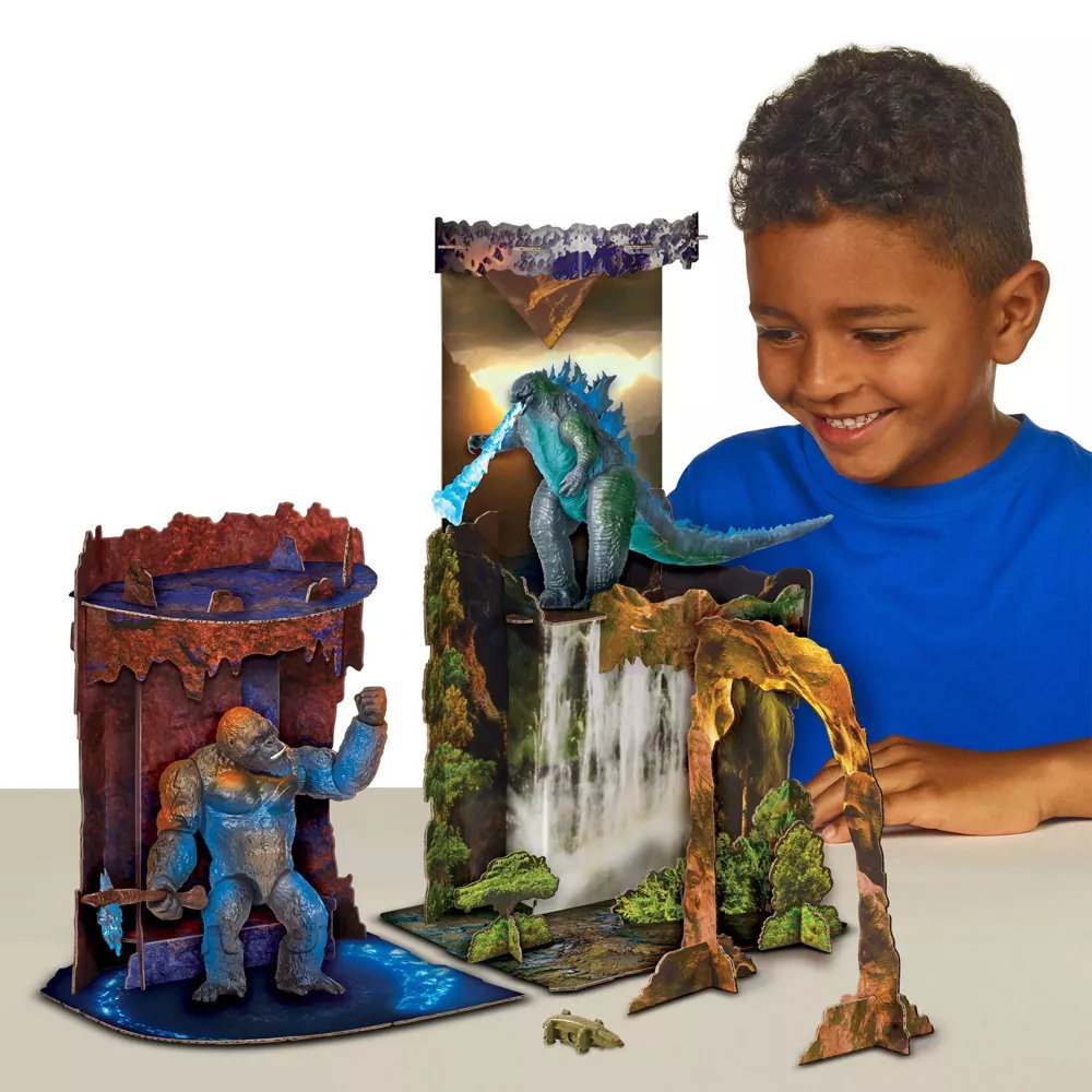 Godzilla vs. Kong - Hollow Earth Figures & Diorama Set
