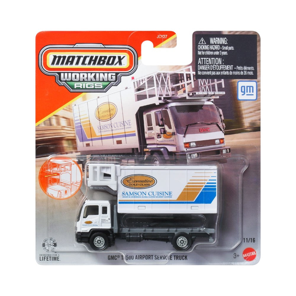 Matchbox Working Rigs GMC T8500 Airport Truck 1/64