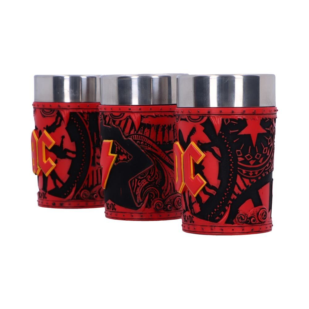AC/DC Logo Shot Glass Set Set of 3