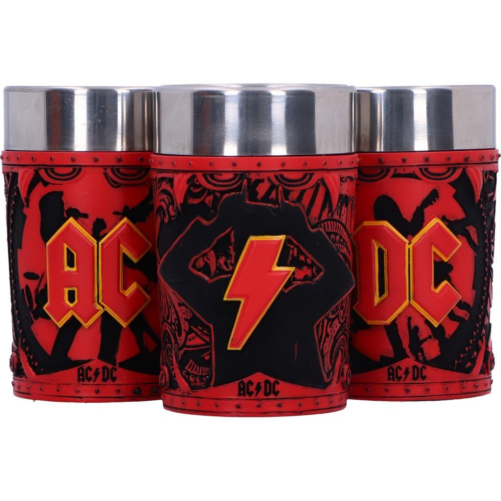 AC/DC Logo Shot Glass Set Set of 3