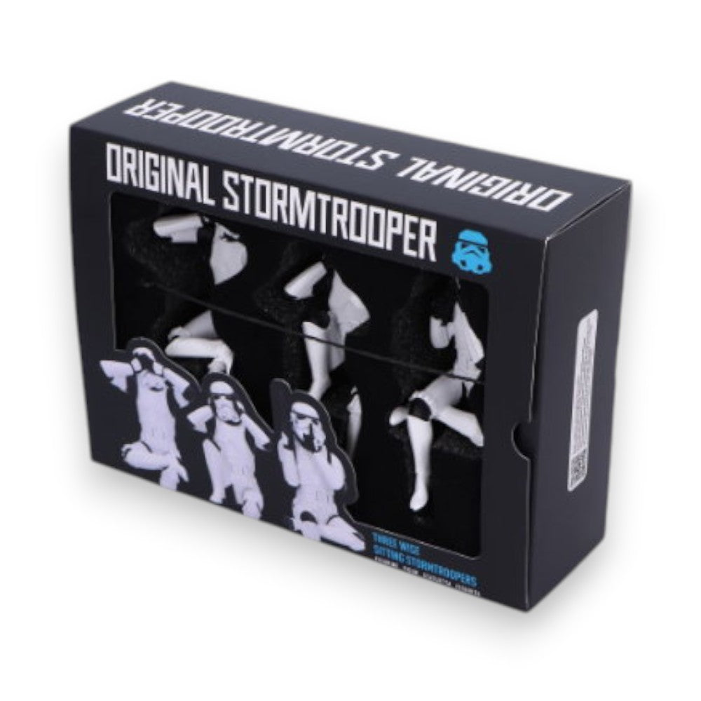 Star Wars Three Wise Sitting Stormtroopers 3-Pack